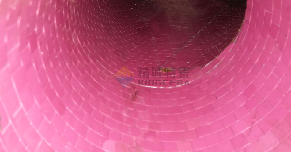 耐磨陶瓷貼片管道如何粘貼耐磨陶瓷片？